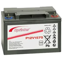 Tadiran Batteries Exide Sprinter P12V1575 12 Volt 61 Ah M6 Anschluss VDS G191001