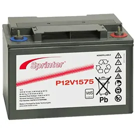 Tadiran Batteries Exide Sprinter P12V1575 12 Volt 61 Ah M6 Anschluss VDS G191001