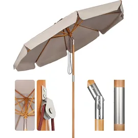 Sekey Sonnenschirm Ø 300 cm Taupe