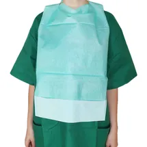 Body Products Medi-Inn Einmal Esslätzchen mit Auffangtasche 36 cm grün 10 x 50 Stück