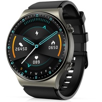 Blackview R7 Pro - Verbundene Uhr für Männer und Frauen - wasserdichte Smartwatch IP68 - Metallrahmen & Robustes Corning-Glas - Fitnessuhr mit He...