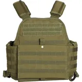 Mil-Tec Plate Carrier, Weste Oliv