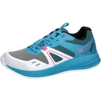 Brütting Argos Walkingschuhe, blau/weiß/pink, 43 EU