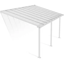 CANOPIA Palram - Canopia Olympia 3 x 5.5 Terrassenüberdachung Weiß