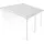 CANOPIA Palram - Canopia Olympia 3 x 5.5 Terrassenüberdachung Weiß