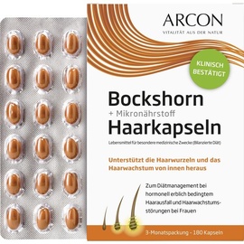 Arcon International GmbH Bockshorn + Mikronährstoff Kapseln 180 St.