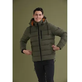 Regatta Leeshaw Jacke - Olive Night / Pumpkin Spice - XL