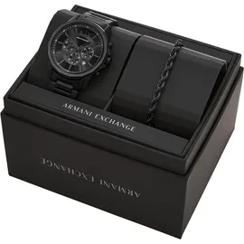 Giorgio Armani Armani Exchange Herrenuhr Armani Exchange Banks Chronograph SET Herrenuhren ArmaniExchange-AX7163SET