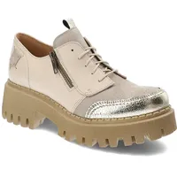 Beige Halbschuhe Maciejka Echtlederschuhe, 40