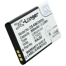 AccuCell Akku passend für Kazam Life B2, Kazam Life C5, KAC5-HELBE0003594