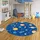 Snapstyle Kinder Spiel Teppich Weltall Rund