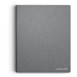 reMarkable 2, Marker Plus und Book Folio Schutzhülle Grafiktablet, Grau gewebt