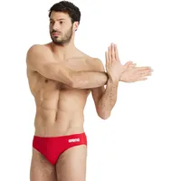 Arena Badehose Team Herren Slip Rot/Weiß 7