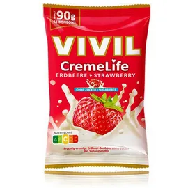 vivil® Creme Life Erdbeere Bonbons 23 St./ 90,0 g