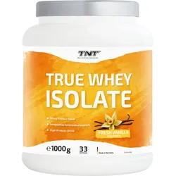 TNT True Whey Isolate - extrem hoher Eiweißanteil, kaum milchiger Geschmack 1 KG