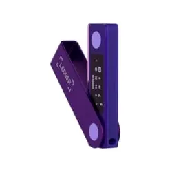 Ledger Nano X Krypto-Hardware-Geldbörse Purple Amethyst