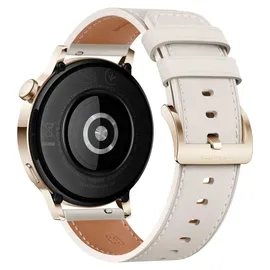 Huawei Watch GT 3 Elegant 42 mm light gold white leather