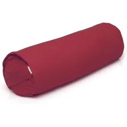 Yoga Bolster Round Yin Basic Yoga Bordeaux YOGISTAR EINHEITSGRÖSSE