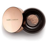 Nude by Nature Radiant Loose Powder Foundation, 100% natural ingredients - SPF 15 protection, N4 Silky Beige 10g, N4 Silky Beige