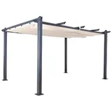 Jet-Line Luxor 3 x 4 m anthrazit-beige