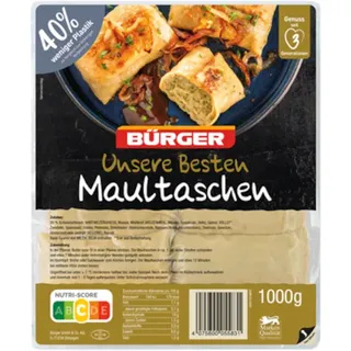 Bürger Maultaschen Unsere Besten UNSERE BESTEN - 1,00 kg Packung