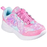 SKECHERS Dream Racer - Tenis para niña, Rosa, turquesa, 16.5 cm - 27 EU