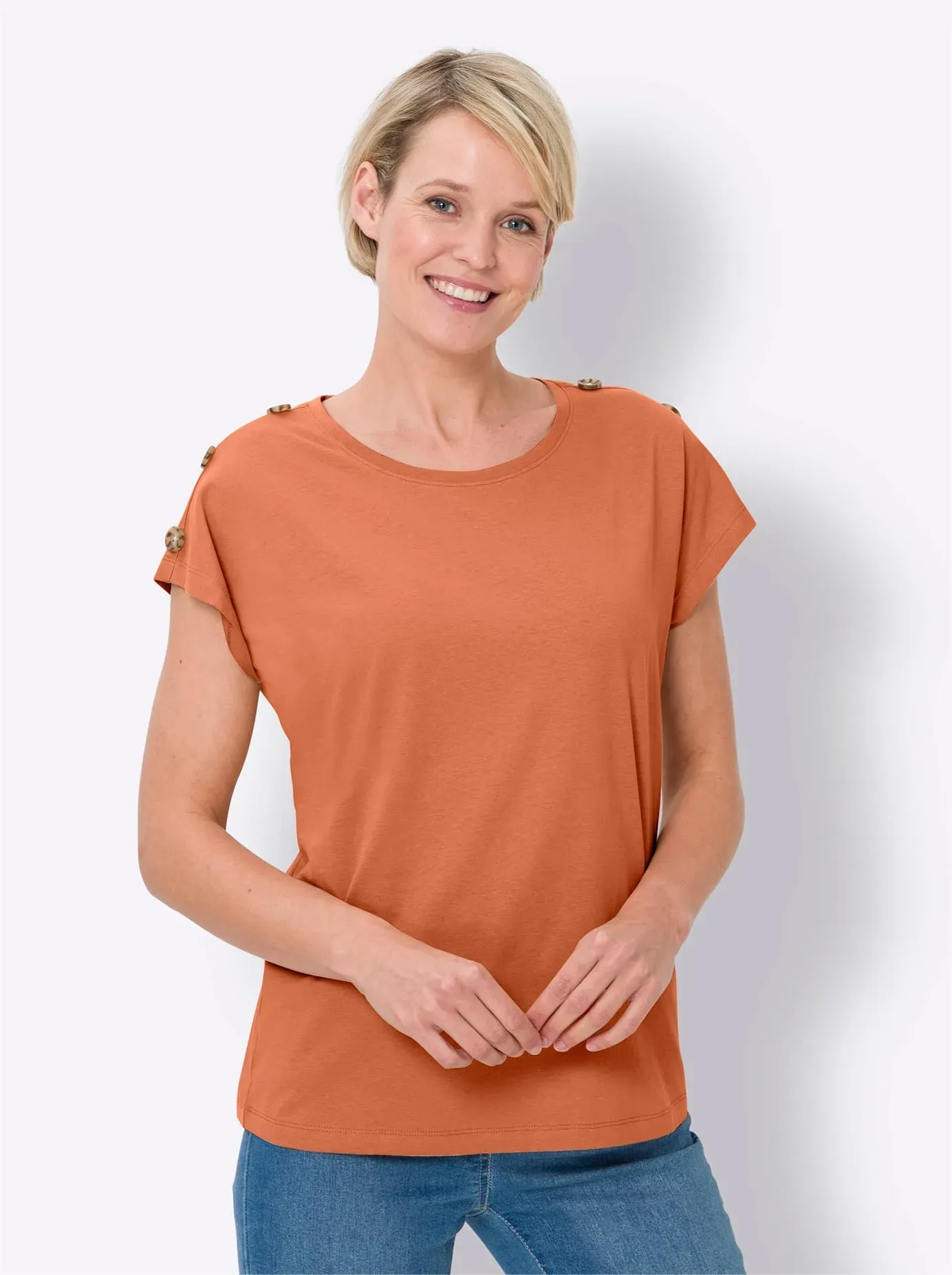 Kurzarmshirt CLASSIC BASICS 