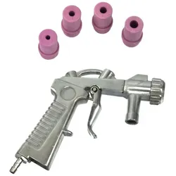 Sandstrahlpistole + 4 Düsen 0589