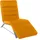 W.Schillig Relaxliege daily dreams Leder/Polyester 65 x 91 x 170 cm Gelb mit Kissen