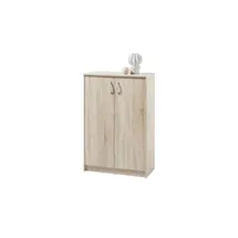 Stella Trading Kommode 74 x 112 x 35 cm Eiche Sonoma / Braun