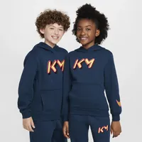 Nike Kylian Mbappé Club Fleece Hoodie Kinder - armory navy L