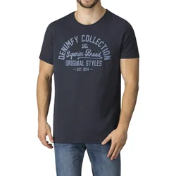 DENIMFY TShirt Herren Regular Fit DFNuri Regular Fit 4XL