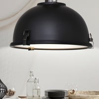 Steinhauer LIGHTING Retro Decken Hänge Lampe Industrie Schwarz Wohn Zimmer Beleuchtung Leuchte Steinhauer 7978ZW