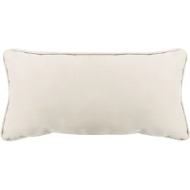 Beliani Schaukelsessel SKOVDE Stoff 66 x 82 x 79 cm Beige mit Kissen