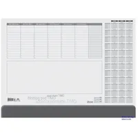 Ursus Ursus® Schreibtischunterlage weiß Papier 52,5 x 37,5 cm, 50 Blatt