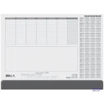 Ursus Ursus® Schreibtischunterlage weiß Papier 52,5 x 37,5 cm, 50 Blatt