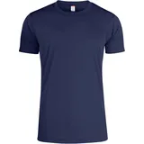 Clique \Basic Active\" Sportshirt Kinder 580 - dunkelblau 120"