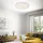 Briloner Sternenhimmel LED Deckenleuchte 56 cm weiß