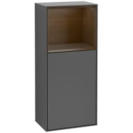 Villeroy & Boch Finion G510GNGK Hochschrank 41,8 x 93,6 cm Anthrazit Matt Massivholz
