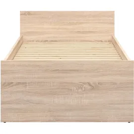 MID.YOU Bett Nepo Plus 90 x 200 cm Eiche massiv natur