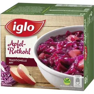 Iglo Rotkohl und Apfel Minis, Vegan 450 g