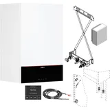 VIESSMANN Gas-Brennwert-Therme Vitodens 200-W, 25 kW, HMI 3,5, Aufputz, ATS"