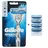 Gillette Mach 3 Turbo Rasierer + 4 Rasierklingen
