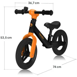 lionelo Laufrad Toni Orange/Schwarz