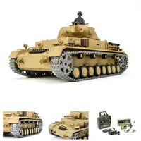 ES-Toys Panzer Kampfwagen IV Ausf.F-1 RTR mit Rauch und Sound grau (ET3752)