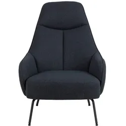 Ebuy24 Texas Sessel Stoff blau.