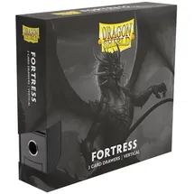Dragon Shield Fortress Card Drawers 3-Card Vertical Black
