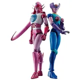 Tamashii Nation Bandai Soul of Chogokin GX-108 Rhein & GX-11R Dianan A Set 17 cm