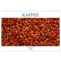 Calvendo Kaffee (Wandkalender 2026 DIN A4 quer), CALVENDO Monatskalender
