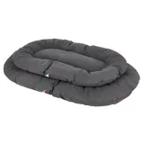 Kerbl Pet cushion Lucca grau, 80x54 cm